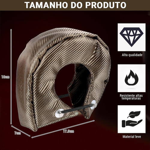 Capa Protetor Térmico De Turbina Titanium /cobertura T3