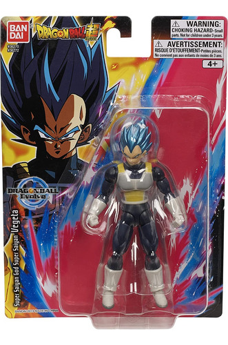 Imagen 2 de 8 de Figura Super Saiyan God Vegeta Dragon Ball Evolve