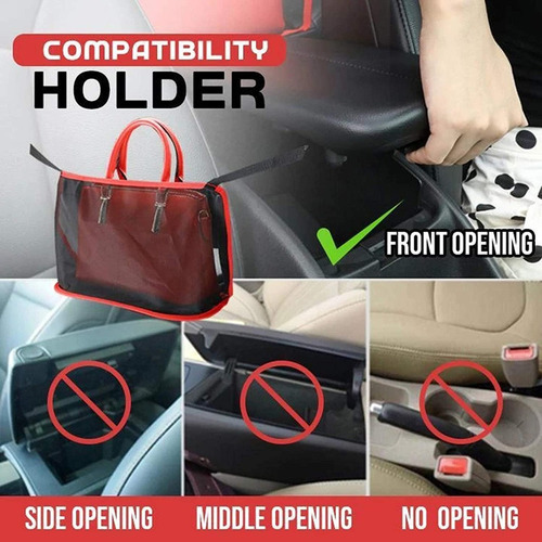 Asiento Organizadora Coche Malla Red Elástica Almacenamiento
