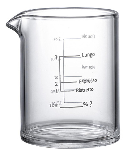 Para Vaso De Medida Transparente Para Chupito, Resistente,