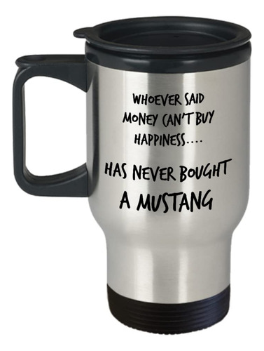 Taza Viaje Para Ford Mustang Hombr Divertida Shelby Cobra