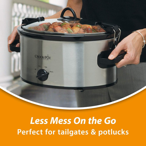 Olla De Cocción Lenta Crock-pot Sccpvl600-s Inoxidable