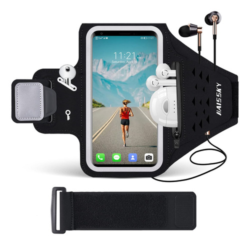 Haissky Brazalete Para Correr Con Bolsa Para AirPods Para Ip