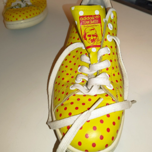 Tenis adidas Stan Smith X Pharrell Williams Polkadot Yellow