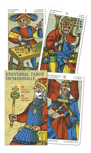 Libro: Universal Tarot Of Marseille (english And Spanish Edi