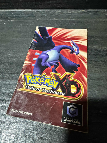 Manual Pokemon Xd Gale Of Darkness Original Game Cube