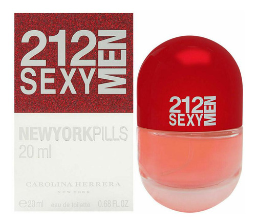 Perfume Carolina Herrera 212 Sexy Men Pills Edt 20ml