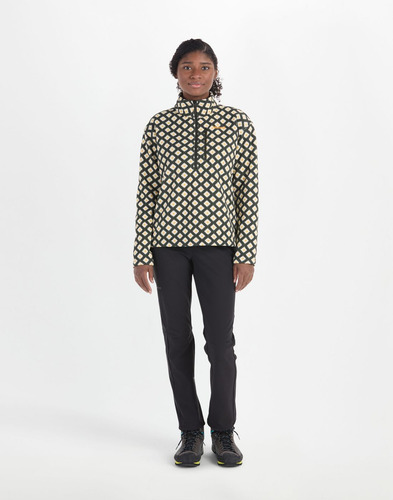 Polar Mujer Marmot W Heavy Drop Line Printed Half Zip Verde
