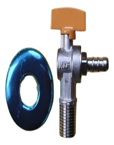Kit 16 Válvula 90° Rosca Macho 1/2'' Espigão