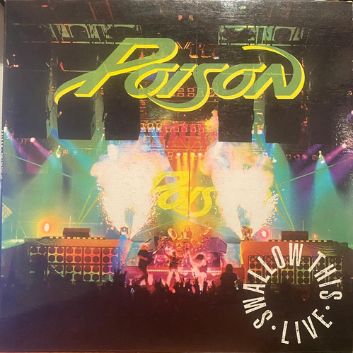 Disco Lp - Poison / Swallow This Live. Album (1991)