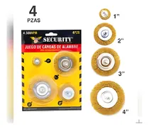 Comprar Juego Cardas Alambre Security 4 Pzas (sets A367)