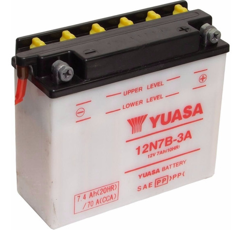 Bateria Yuasa 12n7b-3a Honda Storm Sin Acido Rx 150 R En Fas