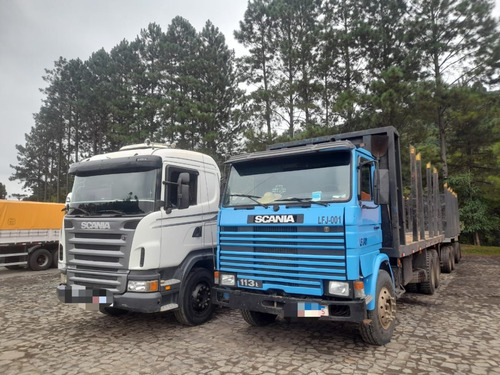 Scania 113 6x4 Traçada 1996 Plataforma Motor E Câmbio Novos.