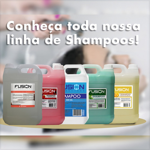 Shampoo E Condicionador Mentolado 5 Litros - Fusion - Promo!