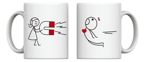 Tazas Stickmans - Novios - Parejas