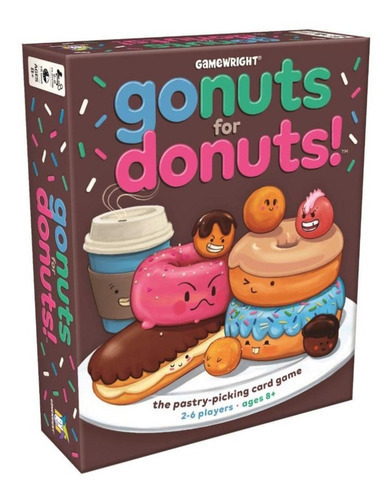 Juego De Mesa Go Nuts For Donuts/cartas