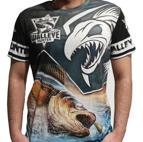 Polera De Pesca Camuflada De Caza Polera Pesca Poleras Pesca