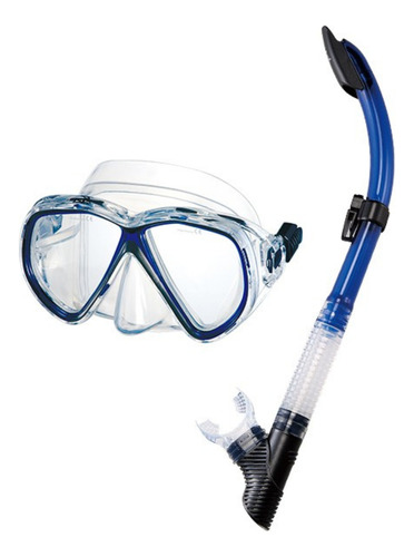 Set Pro Para Snorkeling Ist - Cs01 Visor - Snorkel Y Buceo
