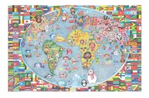Comprar Mapa Infantil Vinilos Decorativos Linda Wall