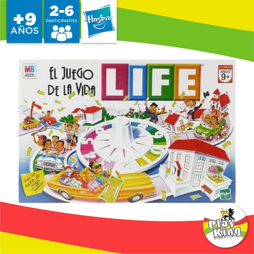Imagen 4 de 9 de El Juego De La Vida Life Clasico Original Hasbro Playking