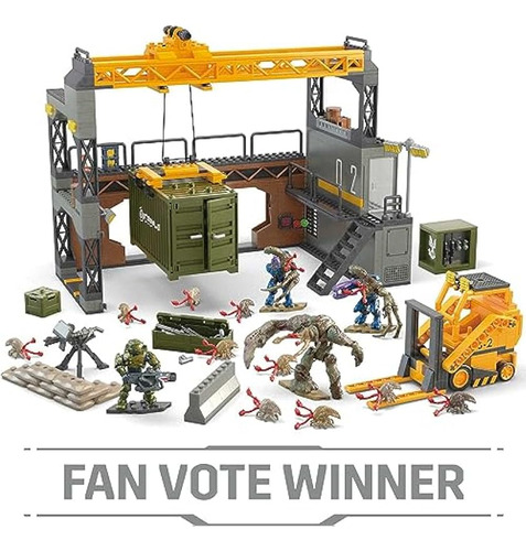 Kit De Construcción Tiroteo En La Compuerta Mega Halo ;o