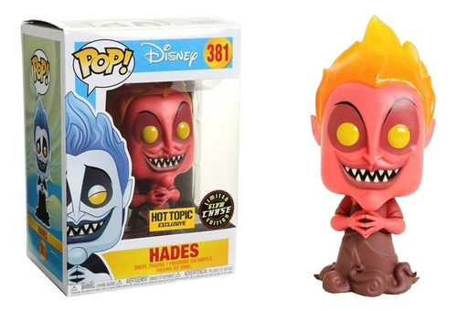 Funko Chase Disney 381 Hades Glow In Dark Hot Topic