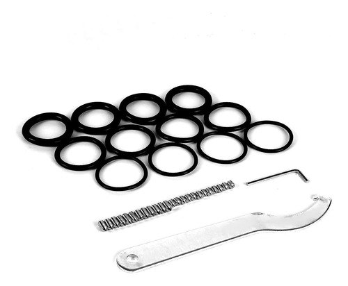 Coilovers Universales Altura Ajustable Blanco/negro