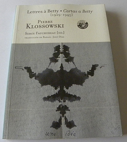 Cartas A Betty (1929-1945) - Pierre Klossowski