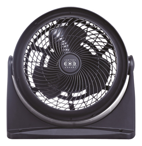 Ventilador 9 Pulgadas 3 Velocidades Silencioso 35w Estructura Negro Aspas Plata Diámetro 9 " Frecuencia 60Hz Material de las aspas Plástico