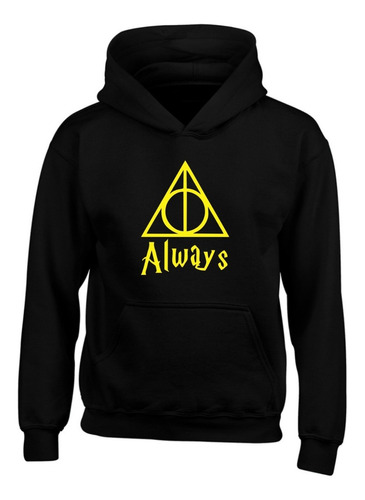 Buzo Harry Potter Always Con Capota Hoodies Saco Vr11