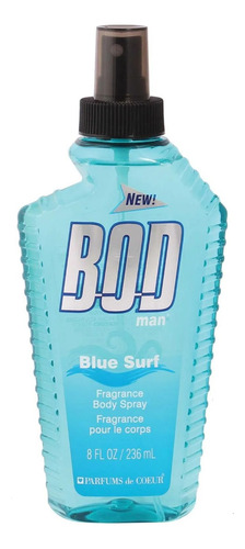 Fragancia Corporal Hombre Bod Man Blue Surf Original 236ml