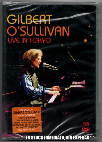 Dvd *** Gilbert O' Sullivan Live In Tokyo Original Imp Nuevo