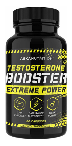 Testosterona Booster Extreme Power (60 Cápsulas) Hecho Usa