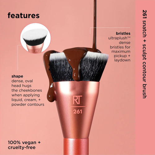Real Techniques Pincel De Maquiagem Sculpt Contour Face