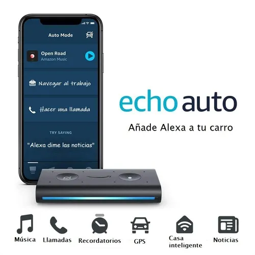 Alexa Para Carro / Alexa Echo Auto / Manos Libres Auto