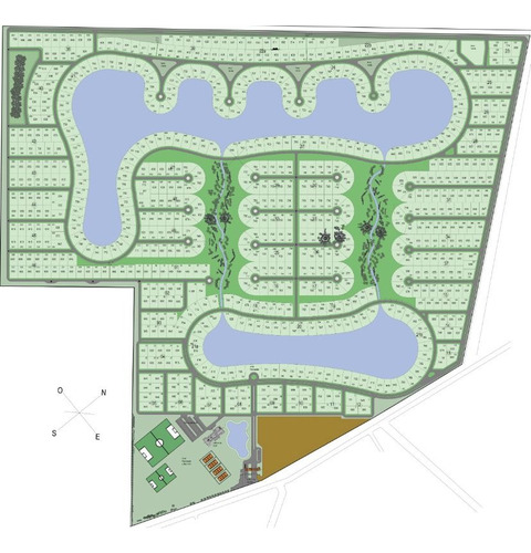 Hermoso Lote Con Fondo A La Laguna De 730 M2