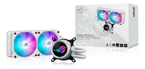 Water Cooler Asus Rog Strix Lc Iii Branco Argb 240mm