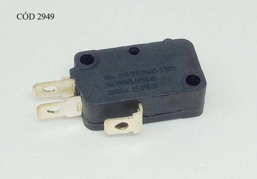 Microswitch Para Microondas 16a 3 Contactos Terminal Fino