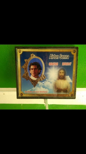Placa De Tumulo,jazigo,lapide Marmore 30x40 Para 1 Ou 3 Foto