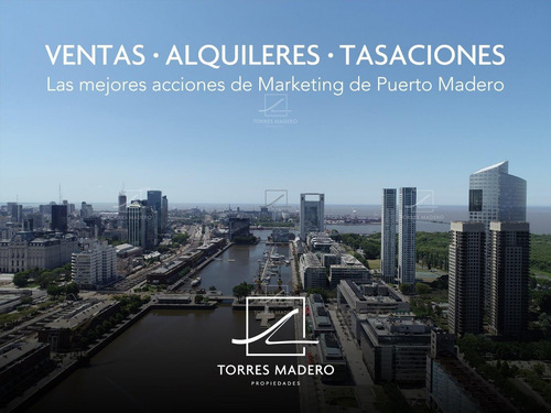 Imagen 29 de 30 de Departamento De Dos Ambientes En Venta En El Mirador De Puerto Madero.