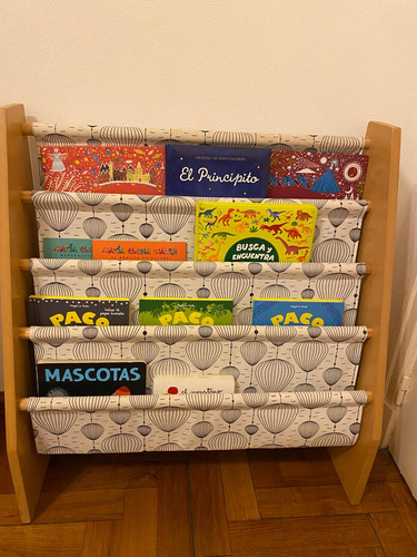 Biblioteca Montessori Madera Para Cuarto Niños Excelente Est Marrón (Usado)