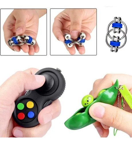 Juguete Fidget Pop-it Empurre Bolha Autismo Antiestrés