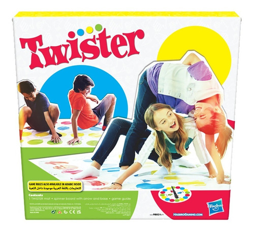 Juego De Mesa Twister Alfombra Infantil Hasbro Original