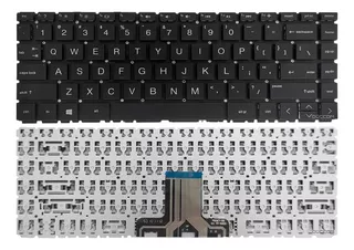 Teclado Para Notebook Hp 14-dh2034nr 14-dh2041wm Layout Us