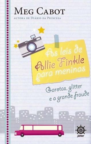 As Leis De Allie Finkle Para Meninas: Garotas, Glitter E A Grande Fraude (vol. 5), De Cabot, Meg. Editora Galera, Capa Mole Em Português