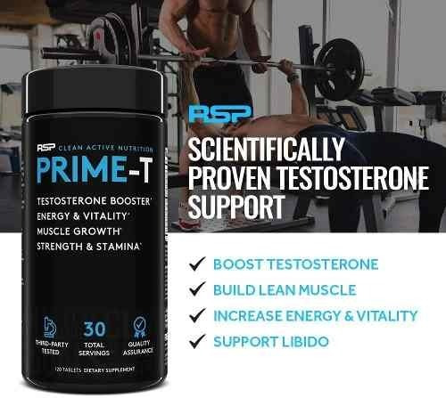 Refuerzo De La Testosterona Rsp Para Los Hombres Prime T Pru