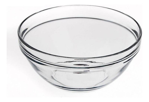 Imagen 5 de 5 de Bowl Ensaladera 26 Cm Recipiente Vidrio Grande Pasabahce