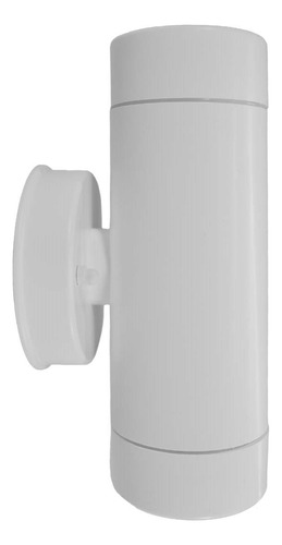 Luminaria Para Exterior De Sobreponer En Muro Illux Ml-7411 Color Blanco