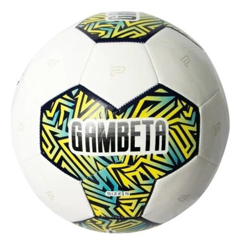 Balón De Futbol Profit Gambeta Talla 5 Color Blanco