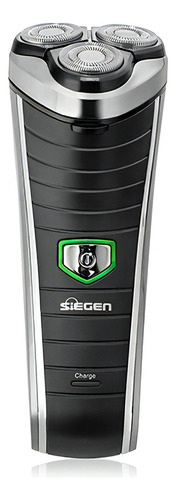 Afeitadora Siegen Powered Shave Sg-7210 Color Negro